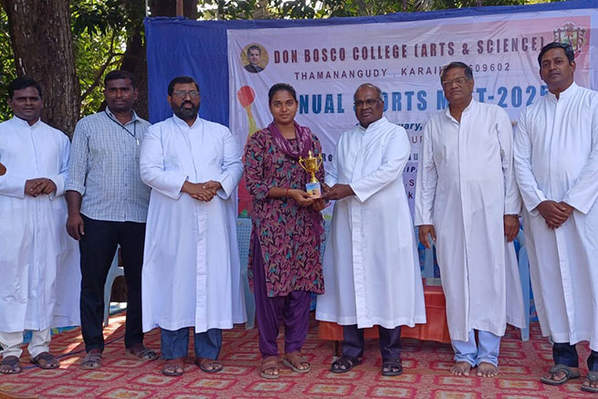 Don Bosco College of Arts & Science, Karaikal, celebrates its 11th Annual Sports Day with Grandeur